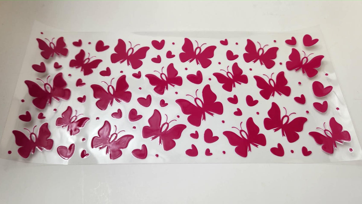 Pink butterfly