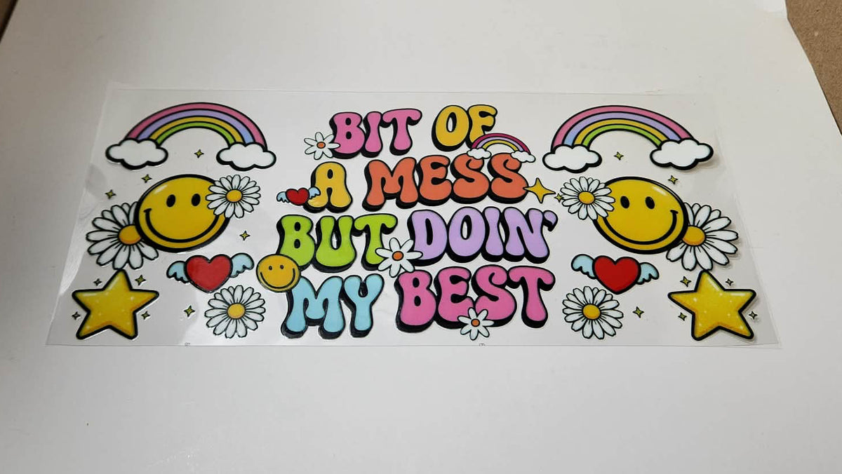 Doing my best