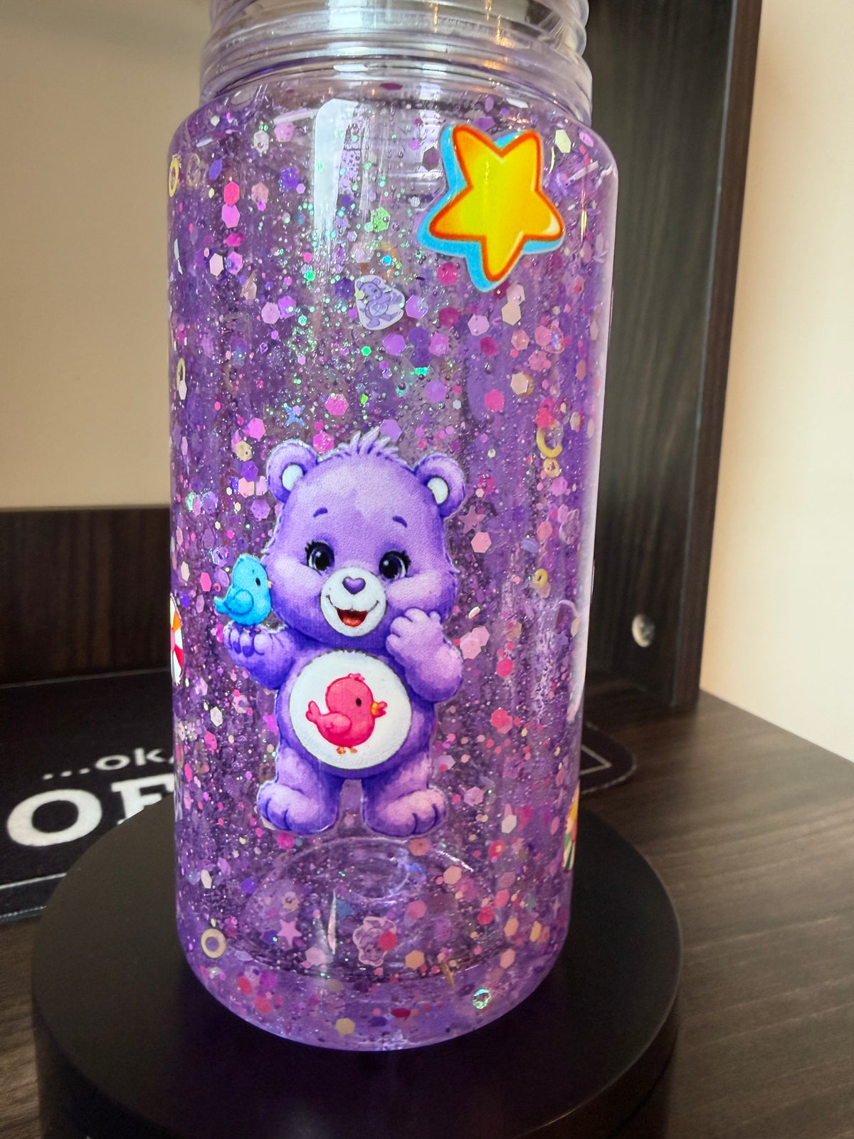 10oz Kids Care bear Jelly Cup