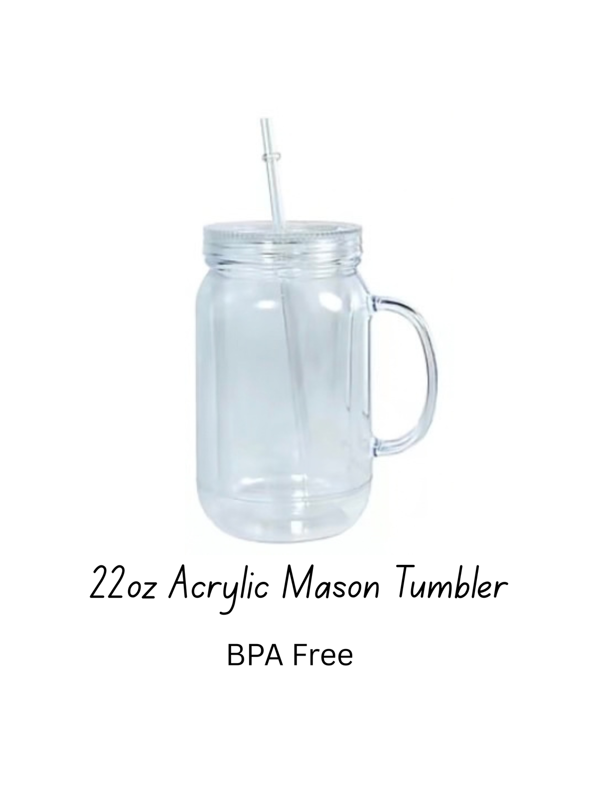 22oz Mason Jar Style