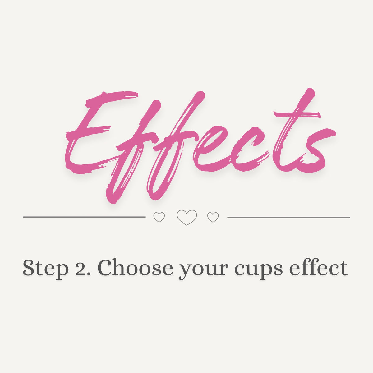 Step 2: Choose Snow Globe Effect