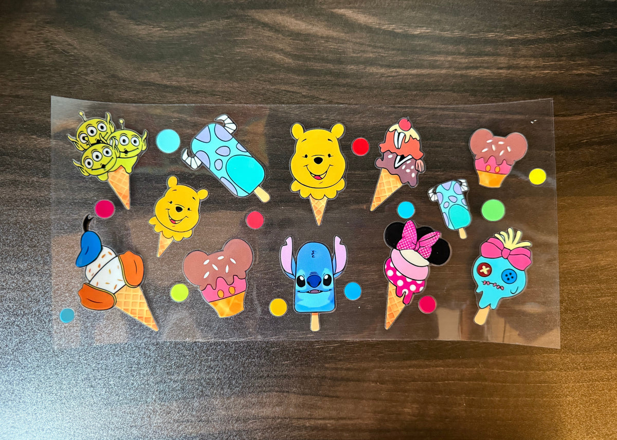 Disney popsicles