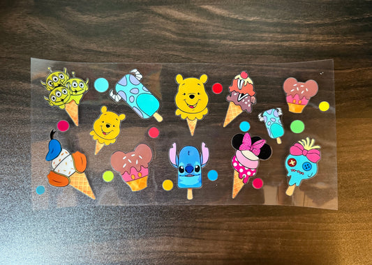 Disney popsicles