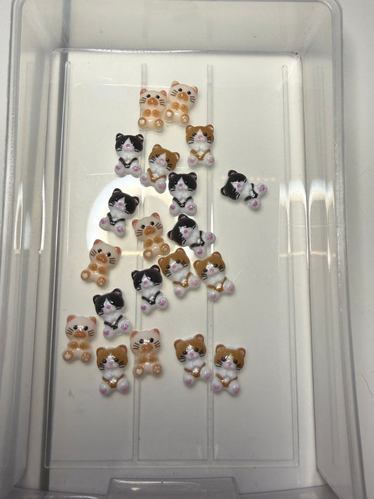 Kitten lid decor