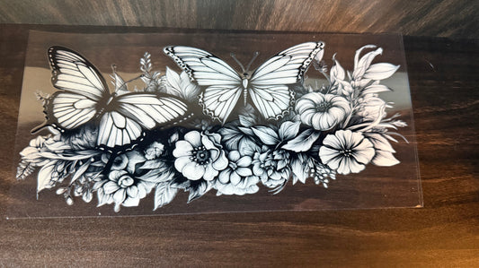 Black & White Butterfly