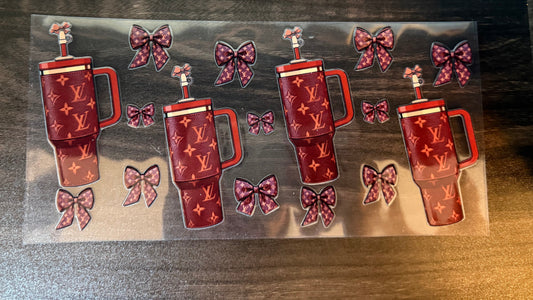 LV Cups Brown