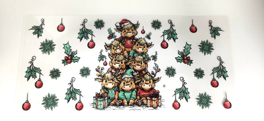 Cow Christmas Tree