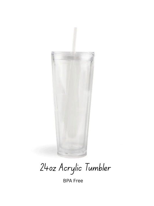 24oz Acrylic Tumbler