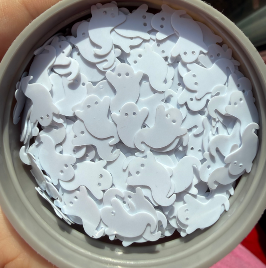 Ghost shaped glitter